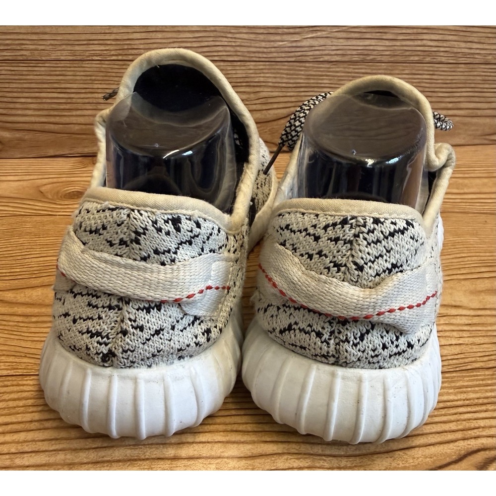 Adidas Yeezy Boost 350 Turtle Dove‎ Mens Sz 8 (41) Black Sneakers Shoes - Picture 7 of 8